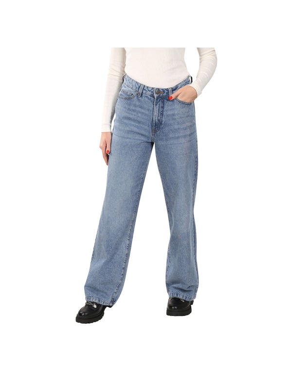 NAX Jeans donna nax NAX AWERA blu fiume