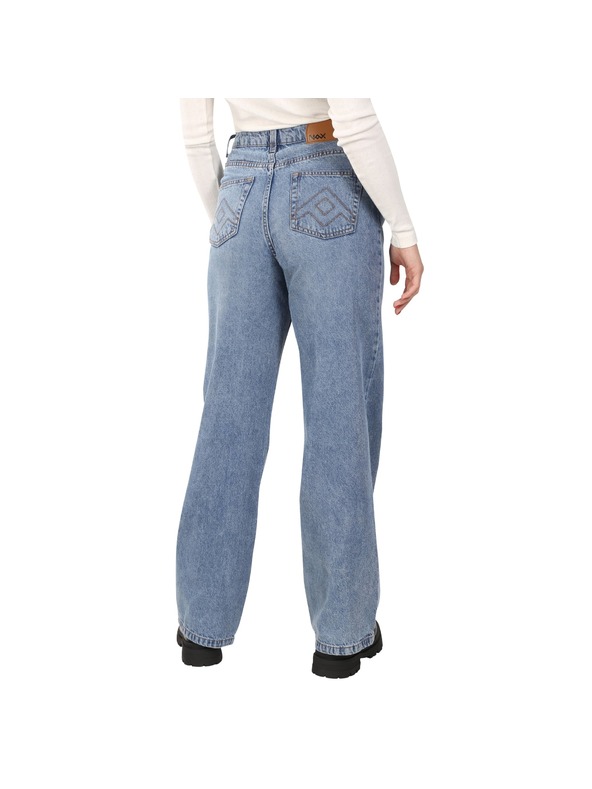NAX Jeans donna nax NAX AWERA blu fiume