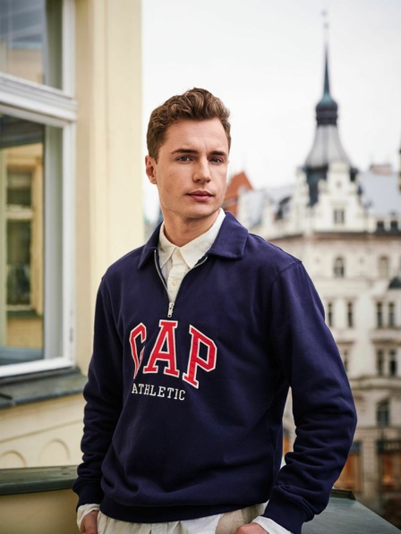 GAP Felpa polo con logo GAP