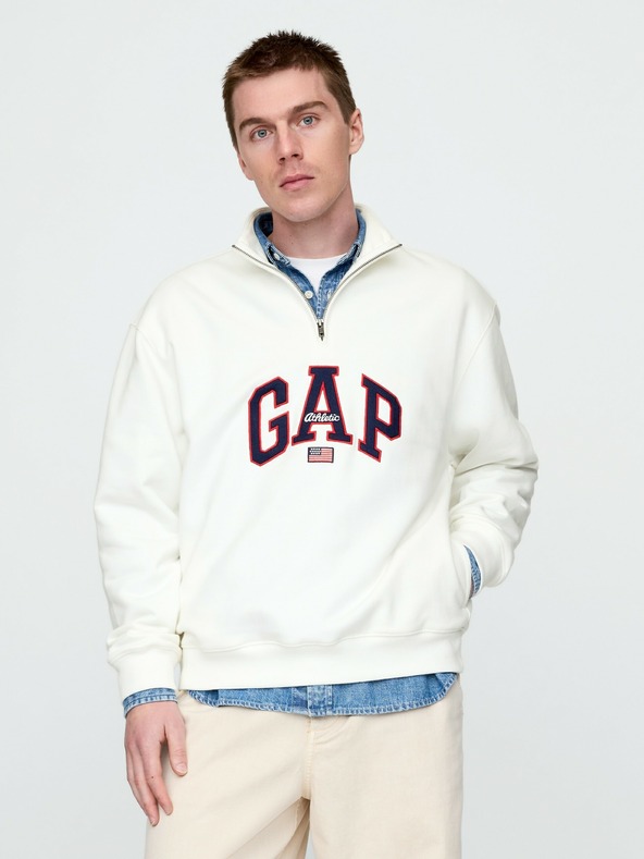 GAP Felpa oversize con logo Americana GAP