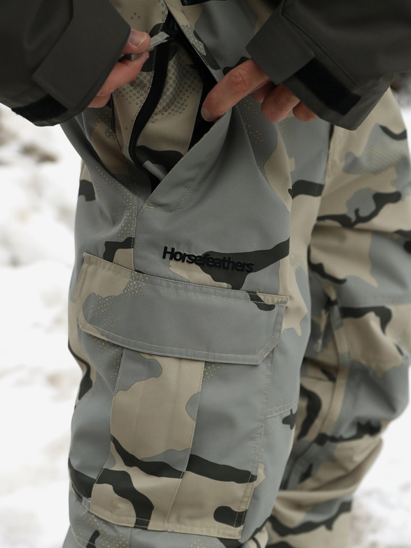 Horsefeathers Pantaloni Horsefeathers Rowen - grigio scuro