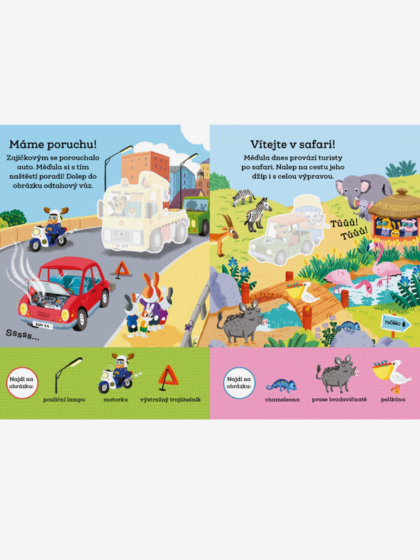 ELLA & MAX MAD SHIKULA: CONOSCIAMO IL TRAFFICO - Libro di adesivi