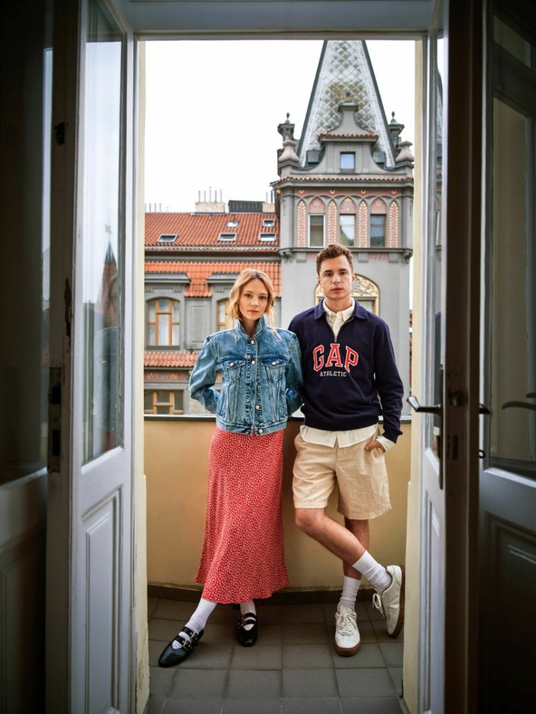 GAP Vestito maxi a fiori Americana GAP