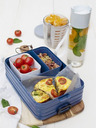 Mepal Box per alimenti nero Mepal Bento (1500 ml)