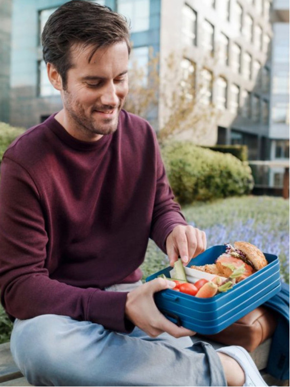 Mepal Box per alimenti nero Mepal Bento (1500 ml)