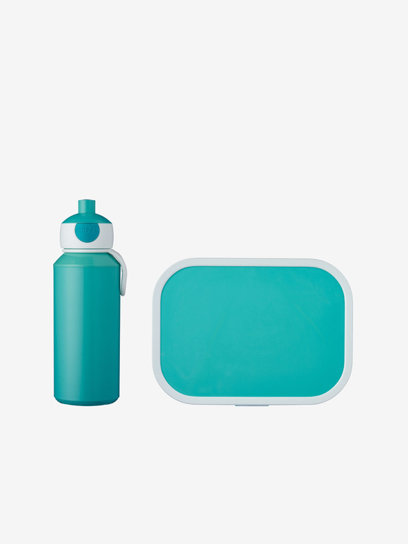 Mepal Set merenda turchese per bambini Mepal Campus Turchese