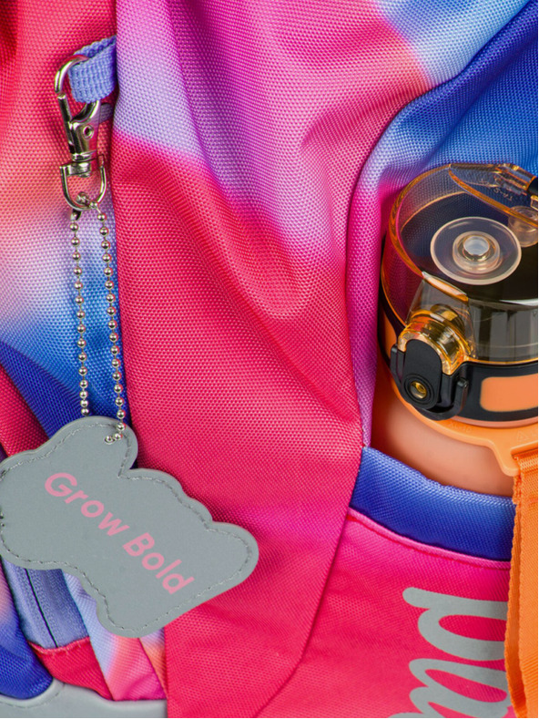 BAAGL  Rosso 3 SET Airy Hippie: zaino, astuccio, borsa Baagl