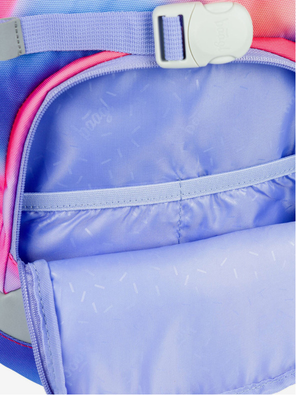 BAAGL  Rosso 3 SET Airy Hippie: zaino, astuccio, borsa Baagl