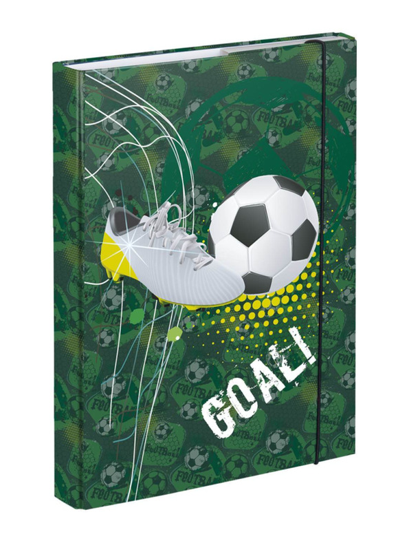 BAAGL  Copertina quaderno scuola verde A5 Calcio Baagl