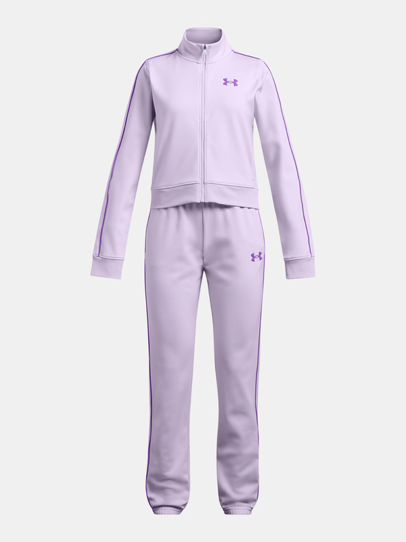 Under Armour Under Armour UA Girls Icon Knit Crop Tracksuit-PPL