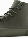 Ombre Clothing Sneakers alte da uomo con punta in gomma Ombre Clothing