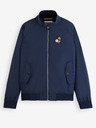Scotch & Soda Giacca softshell Scotch & Soda Classic Harrington blu scuro da uomo