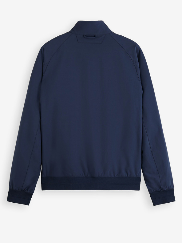 Scotch & Soda Giacca softshell Scotch & Soda Classic Harrington blu scuro da uomo