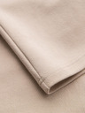 Ombre Clothing Pantaloncini da ginnastica da uomo in cotone BASIC beige Ombre Clothing