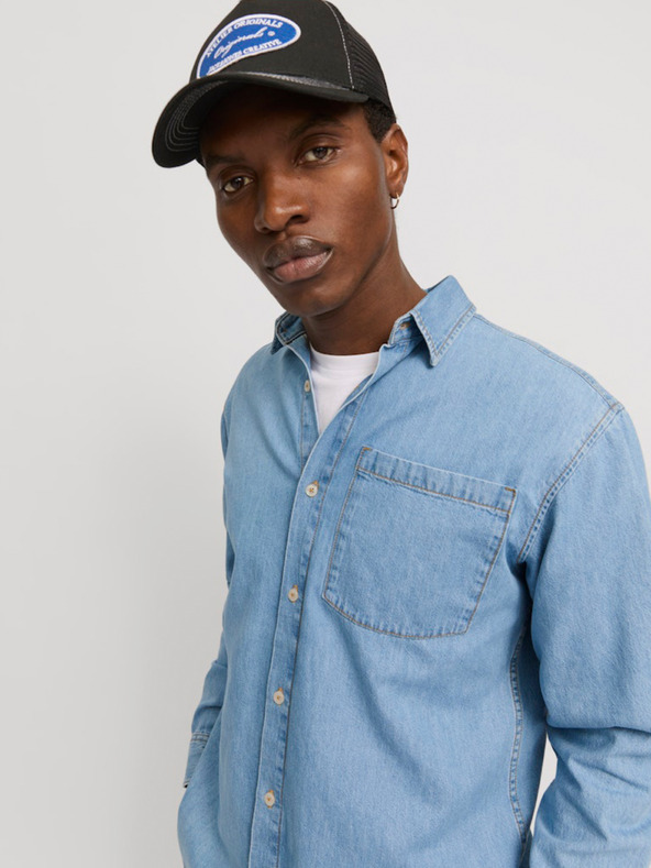 Jack & Jones Camicia Jack & Jones Creek Denim Blu Uomo
