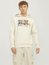 Jack & Jones Felpa con cappuccio beige Jack & Jones Uomo