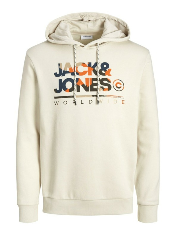 Jack & Jones Felpa con cappuccio beige Jack & Jones Uomo