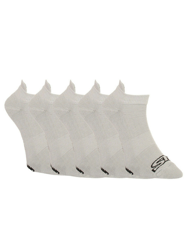 Styx 5PACK Styx calzini bassi grigio
