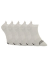 Styx 5PACK Styx calzini bassi grigio