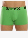 Styx Boxer uomo Styx sport elasticizzato verde