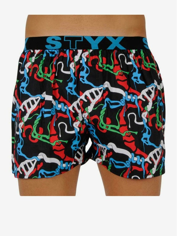 Styx Pantaloncini sportivi in gomma da uomo Styx art jungle