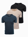 Ombre Clothing T-shirt da uomo senza stampa - mix 3 pezzi Z29 Ombre Clothing