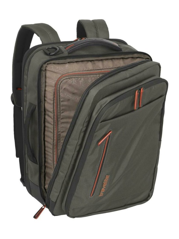 Travelite Travelite Crosslite 5.0 Borsa/zaino oliva scuro