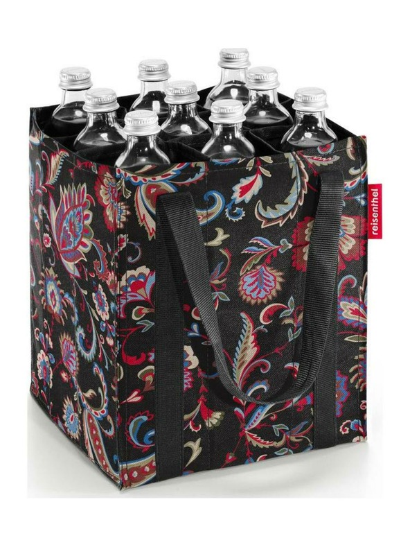 Reisenthel Reisenthel Bottlebag Paisley Nero