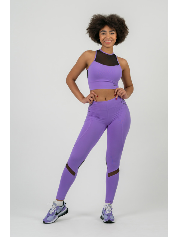 Nebbia Leggings a vita alta FIT Activewear 443 Nebbia