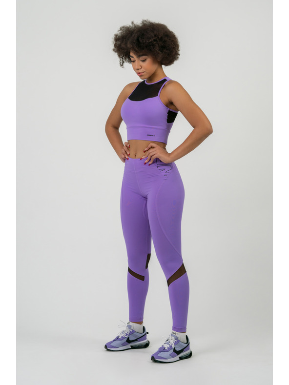 Nebbia Leggings a vita alta FIT Activewear 443 Nebbia