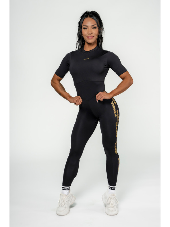 Nebbia NEBBIA Tuta sportiva INTENSE Focus donna 823 Oro Nebbia