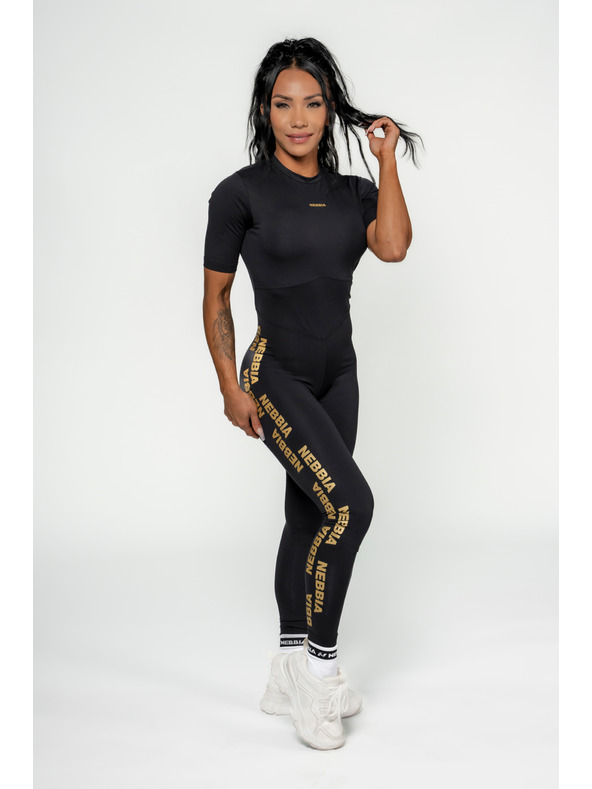 Nebbia NEBBIA Tuta sportiva INTENSE Focus donna 823 Oro Nebbia