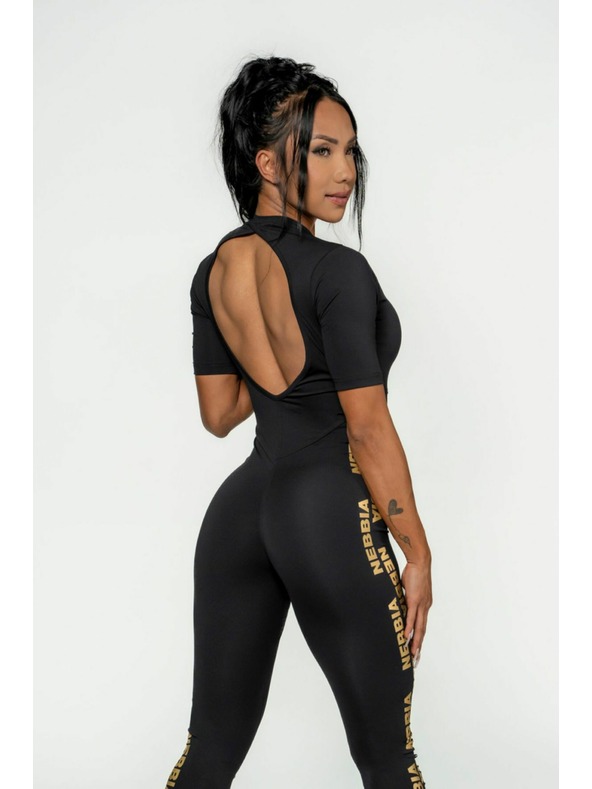 Nebbia NEBBIA Tuta sportiva INTENSE Focus donna 823 Oro Nebbia