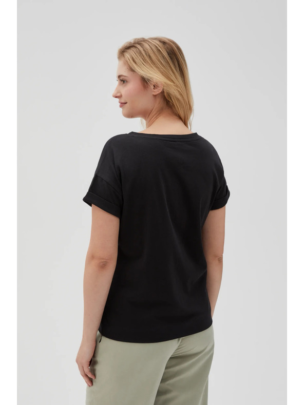 Moodo Maglietta donna nera Moodo