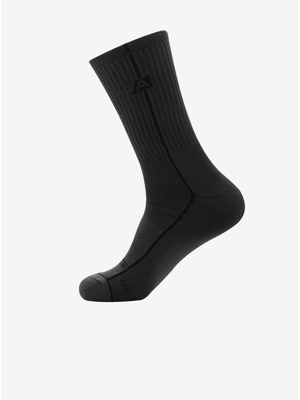 ALPINE PRO Calzini unisex con trattamento antibatterico ALPINE PRO BANFF 2 grigio