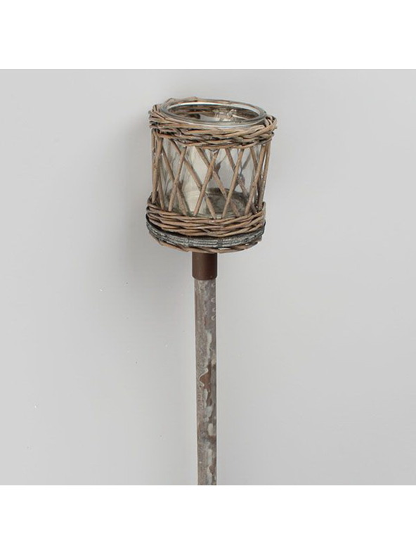 Casa de Engel Decorazione con vetro in rattan, 0/32