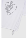 Moodo T-shirt bianca da donna Moodo