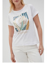 Moodo T-shirt bianca donna Moodo