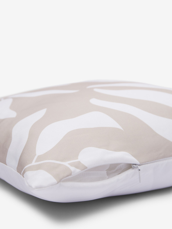 Kaemingk Cuscino da esterno bianco e beige Kaemingk