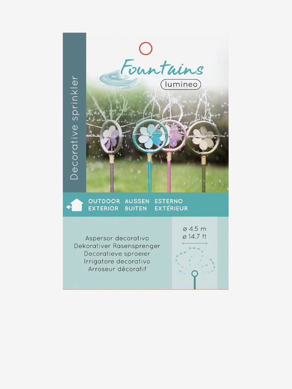 Kaemingk Irrigatore da giardino a forma di fiore Kaemingk