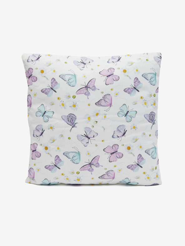 Kaemingk Cuscino da esterno bianco con motivo Kaemingk