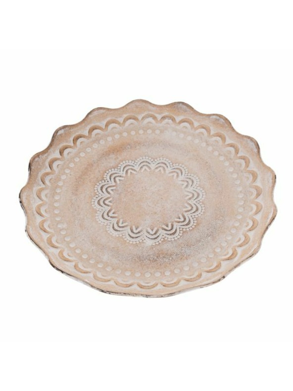 Casa de Engel Vassoio decorativo in legno, 6/36