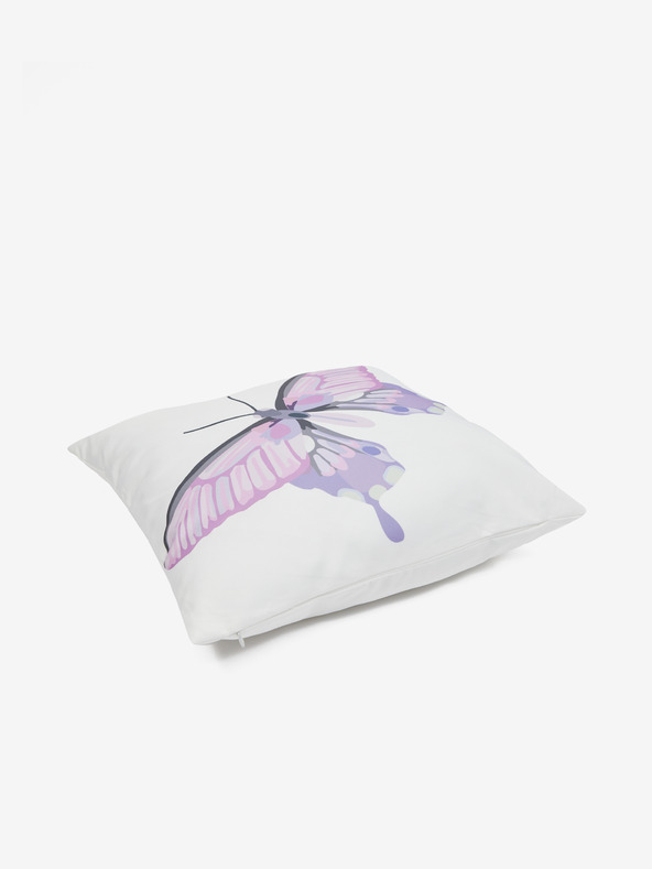 Kaemingk Cuscino da esterno bianco con motivo Kaemingk