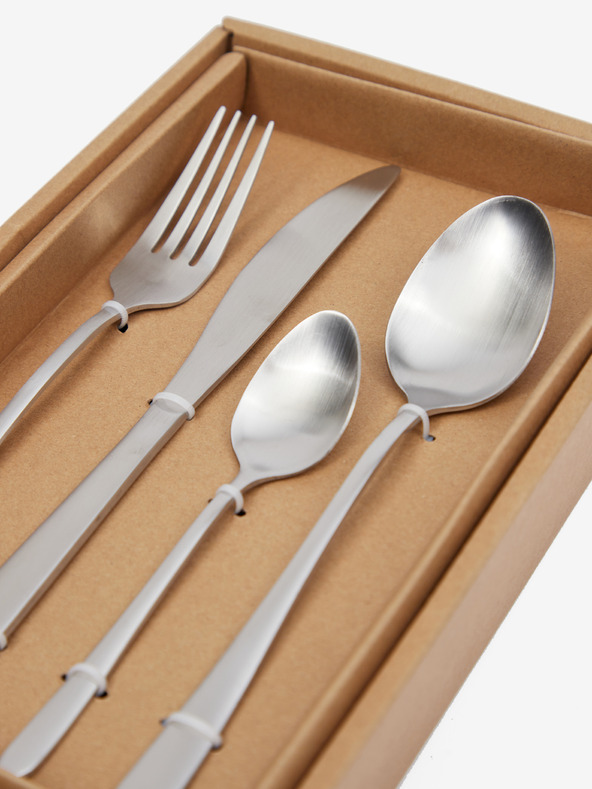 Kaemingk Set di posate in acciaio inox Kaemingk argento (16 pezzi)