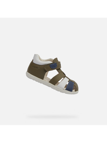 Geox Sandali verde chiaro da bambino Geox Macchia