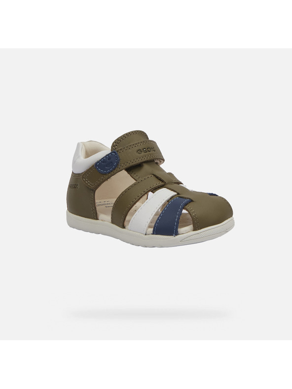 Geox Sandali verde chiaro da bambino Geox Macchia