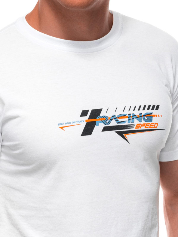 Edoti Maglietta da uomo con stampa 1982S - blu scuro OTHER