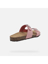 Geox Pantofole rosa da donna Geox Brionia