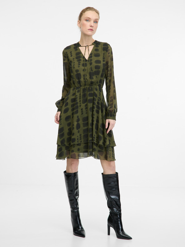 Orsay Abito al ginocchio ORSAY verde da donna