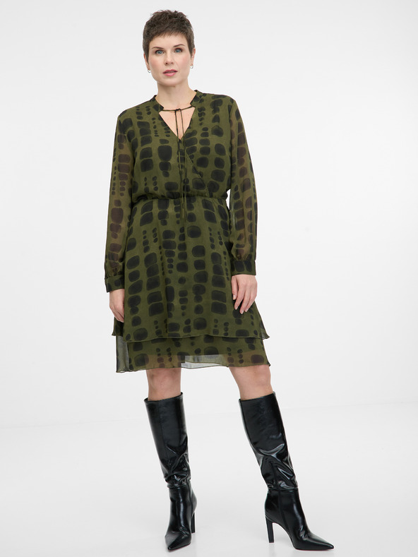 Orsay Abito al ginocchio ORSAY verde da donna